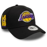 New Era E-Frame Snapback Şapka - SIDEPATCH Los Angeles Lakers - Tek Beden Siyah
