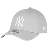New Era Erkek Beyzbol Şapkası M/LB Basic NY Yankees 39Thirty Stretch Back, Gri/Beyaz, M/L, 10298279