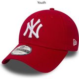 New Era K 940 MLB LEAGUE BASIC ŞAPKA Kırmızı %100 Pamuk Dokuma Erkekler İçin Spor ve Gündelik Kullanım