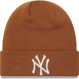 NEW ERA League Ess Cuff Beanıe Neyyan Tpnstn Unisex Kahverengi Şapka -06 60364360