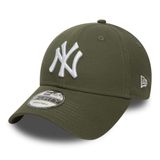 New Era League Essential 940 New York Yankees New Olive Beyzbol Şapkası, Yeşil, Tek Ebat