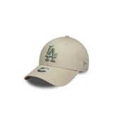 New Era Los Angeles Dodgers League Essential 9Forty Kadın Bej Şapka - 60856376-001