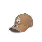 New Era Los Angeles Dodgers Linen 9Forty Kadın Kahverengi Şapka - 60856358-001