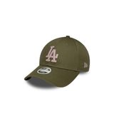 New Era Los Angeles Dodgers Metallic CS 9Forty Kadın Yeşil Şapka - 60856354-001