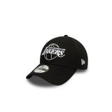 New Era Los Angeles Lakers NBA Essential Outline 9Forty Unisex Siyah Şapka - 12292584-001