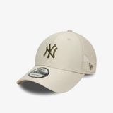 New Era Midi Homefield 940 Trucker Unisex Bej Şapka