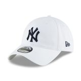 New Era MLB Classic Core Beyzbol Şapkası 9Twenty Yapılandırılmamış Ayarlanabilir Şapka Şapka Takım Logosu, New York Yankees #34819, One Size