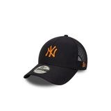 New Era New York Yankees Midi Homefield Trucker 9Forty Unısex Siyah Şapka - 60856255-001