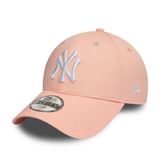 New Era New York Yankees MLB League Essential pembe ayarlanabilir 9Forty şapka, çocuklar için, Youth