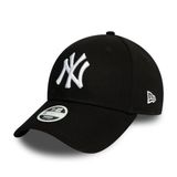 New Era New York Yankees MLB League Essential Siyah 9Forty Ayarlanabilir Kadın Şapkası - Tek Beden