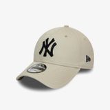 New Era New York Yankees Unisex Krem Şapka Düz 12380590 Krem