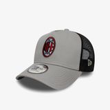 New Era Patch Trucker Ac Milan Unisex Gri Şapka
