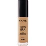 New Era Skin Protecting Spf 50 Nemlendirici Etkili Hyaluronik Asitli Fondöten - 180 Dark Honey