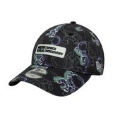 New Era Space All Over Print Çocuk Siyah Şapka