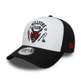 NEW ERA Stranger Things Hellfire Club 9Forty E-Frame Unisex Siyah/Beyaz Şapka