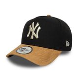 New Era Suede Visor Eframe Neyyan Şapka, STD, 129-60759008-3, Siyah, Unisex Yetişkin
