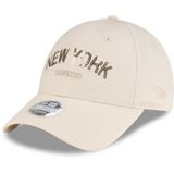New Era WMNS PAYET WORDMARK 9FORTY NEYYAN LTC Bayan Şapka, Açık Bej Rengi, OSFM
