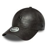 New Era Women MLB 9TWENTY Tonal PU Şapka New York Yankees Siyah