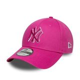New Era Yetişkin 9Forty Team Outline MLB New York Yankees Beyzbol Şapkası Şapka Parlak Pembe