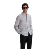 New Erkek Basic Gömlek Regular Fit Kahverengi XS