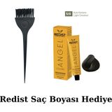 New Estela Boya Fırçası & Redist Saç Boyası 60ML - AÇIK KESTANE 5/0