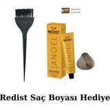 New Estela Boya Fırçası & Redist Saç Boyası 60ML - KARAMEL 8/77