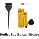New Estela Boya Fırçası & Redist Saç Boyası 60ML - KOYU KÜLLÜ KUMRAL 6/1