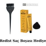 New Estela Boya Fırçası & Redist Saç Boyası 60ML - KOYU YOĞUN KÜLLÜ KUMRAL 6/11