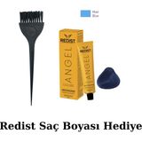 New Estela Boya Fırçası & Redist Saç Boyası 60ML - MAVİ