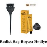 New Estela Boya Fırçası & Redist Saç Boyası 60ML - MOKKA KAHVE 5/77