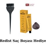 New Estela Boya Fırçası & Redist Saç Boyası 60ML - ŞARAP KIZILI 5/6
