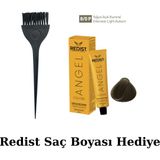 New Estela Boya Fırçası & Redist Saç Boyası 60ML - YOĞUN AÇIK KUMRAL 8/0P