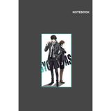 New Global Kogami Shinya Akane Tsunemori Notebook Cover: 6" x 9", 110+ Pages, Lined Journal/sketchbook/composi