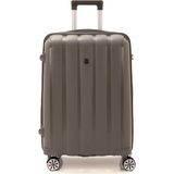 New Global Mçs Polipropilen 2'li Valiz Seti Kabin & Makyaj V305 Gri