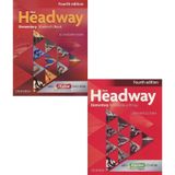 New Headway Elementary Student's Book + Workbook + CD 4th Edition