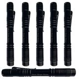 New Hope Store Kalem El Feneri, Led Mini Penlight Süper Parlak Cep Klipsli Kalem Işığı İnceleme, Onarım, Kamp için Kompakt El Feneri, Yaklaşık 1000 Lümen IPX5 2*AAA Pil ile çalışır (dahil değildir) set 6 parça