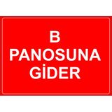 New Jargon B Panusuna Gider Levhası - Sac Malzeme 35X50 cm - 35 x 50 cm