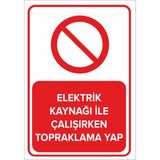 New Jargon Elektrik Kaynağı Ile Çalışırken Topraklama Yap Levhası - Sac Malzeme 50X70 cm - 50 x 70 cm