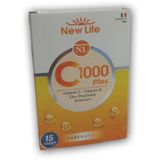 New Life C 1000 Plus Vitamin C D Vitamini Çinko ve Selenyum 15 Tablet