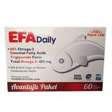 New Life EFA Daily Omega-3 60 Kapsül