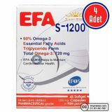 New Life EFA S-1200 Omega-3 4x45 Kapsül Balık Yağı