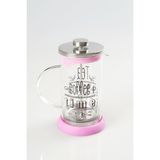 New Life French Press 600 ml Pembe