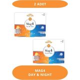 New Life Mag4 Day & Night 60 Tablet Magnezyum Sitrat + Malat + Taurat+ Bisglisinat (2 Adet)