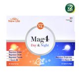 New Life Mag4 Day Night Vitamin B6 2x60 Tablet