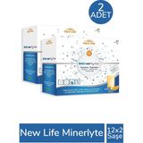 New Life Minerlyte 12 Saşe 2 Adet Potasyum ve Magnezyum İçeren Elektrolit Dengeleyici Sporcu Besini - Aromasız