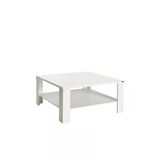 New Line Kare Orta Sehpa - Mat Lake Beyaz 90X42x90 Cm (Gxyxd) Teşhir