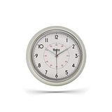 New-Max Premium Serisi Retro Tasarım Metal Kadranlı Bombeli Cam Özellikli 30 cm Ev ve Ofis Saati Beyaz