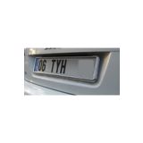 NEW MOTİON Modern Tasarım 1. Kalite Krom Çerçeve Unıversal Araba Plakalık Krom 2 Adet