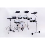 New Neiro NDDS-720 Parlak Siyah Dijital Bateri Seti+Tabure+Kulaklık+Trampet Sehbası+Baget+Kargo Hediye
