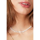New Obsessions El Yapımı Doğal Sedeften Natural Bohem Kalp Kolye